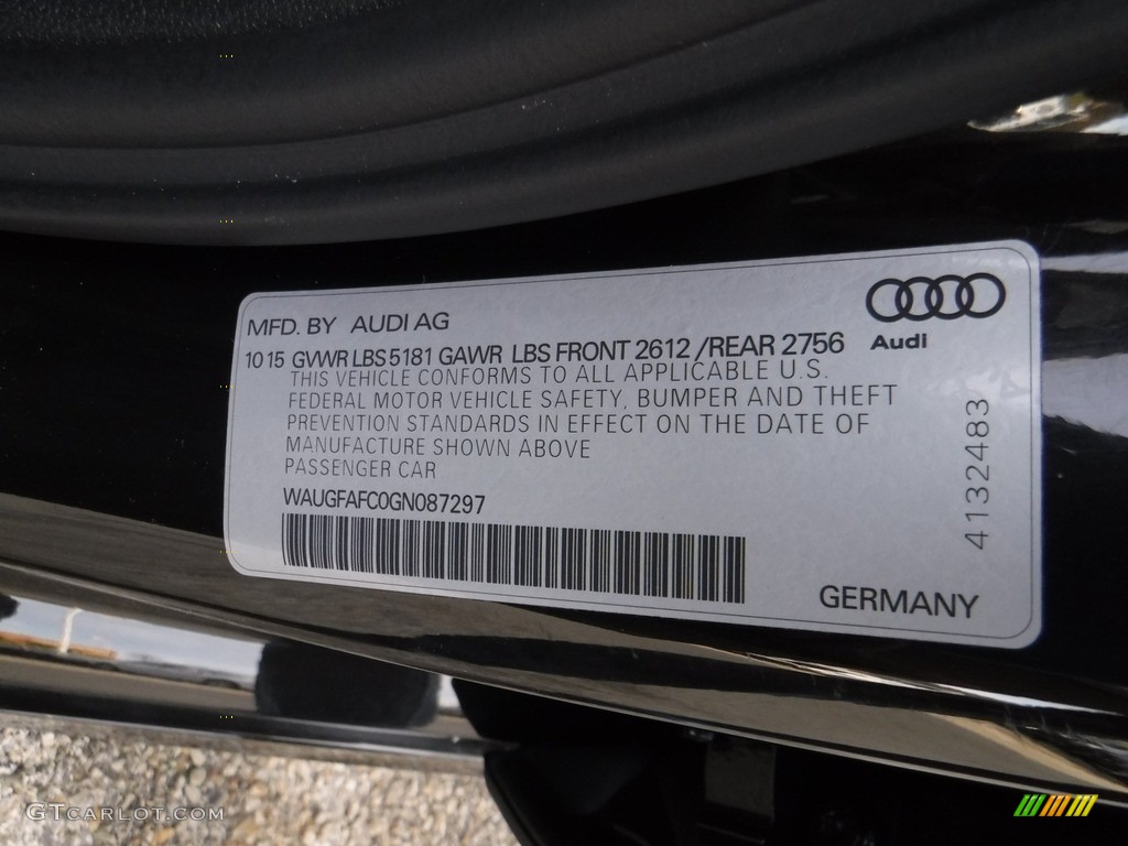 2016 A6 2.0 TFSI Premium Plus quattro - Havanna Black Metallic / Nougat Brown photo #49
