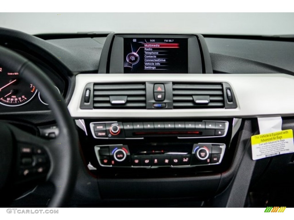 2017 3 Series 320i Sedan - Mineral Grey Metallic / Black photo #5