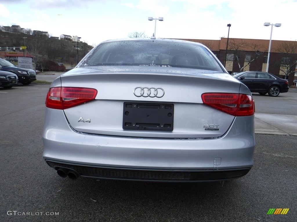 2016 A4 2.0T Premium quattro - Florett Silver Metallic / Black photo #14