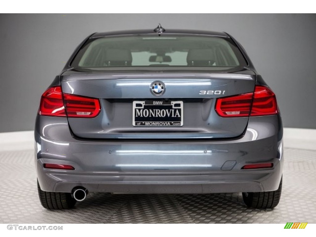 2017 3 Series 320i Sedan - Mineral Grey Metallic / Black photo #4