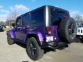 2017 Extreme Purple Jeep Wrangler Unlimited 75th Anniversary Edition 4x4  photo #4