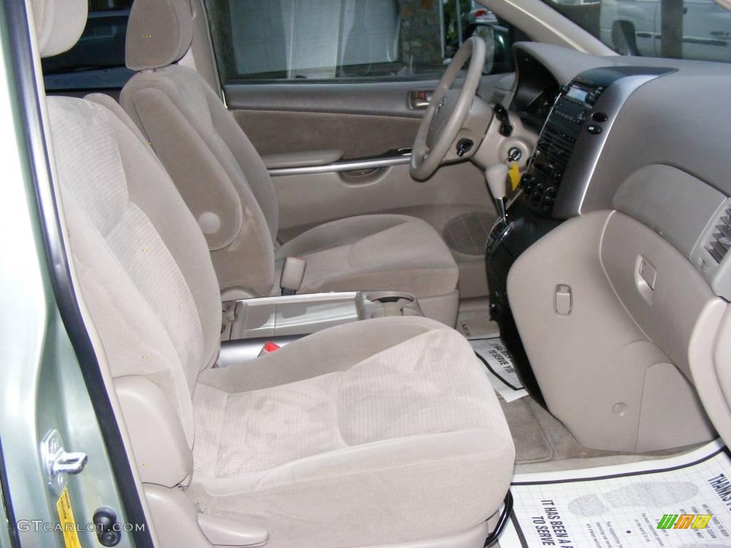 2007 Sienna LE - Silver Pine Mica / Taupe photo #16
