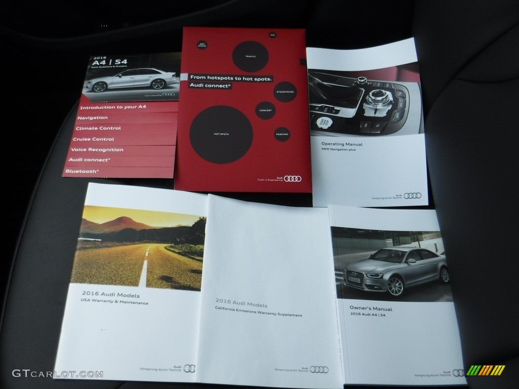 2016 A4 2.0T Premium quattro - Florett Silver Metallic / Black photo #37