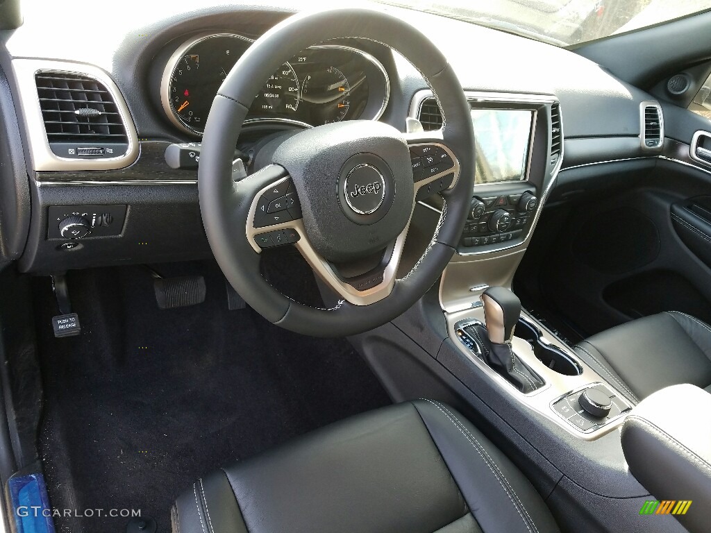 2017 Grand Cherokee Limited 4x4 - Bright White / Black photo #9