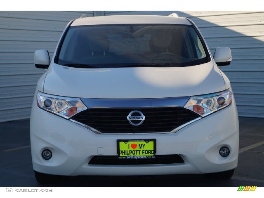 2012 Quest 3.5 SL - Pearl White / Beige photo #2