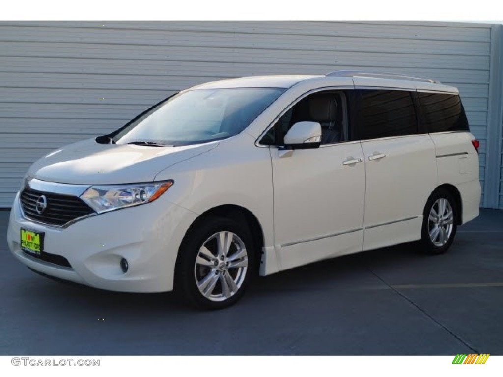 2012 Quest 3.5 SL - Pearl White / Beige photo #3