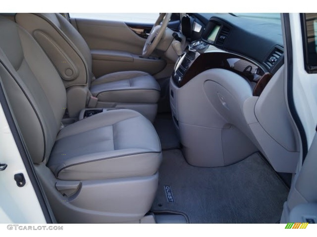 2012 Quest 3.5 SL - Pearl White / Beige photo #9