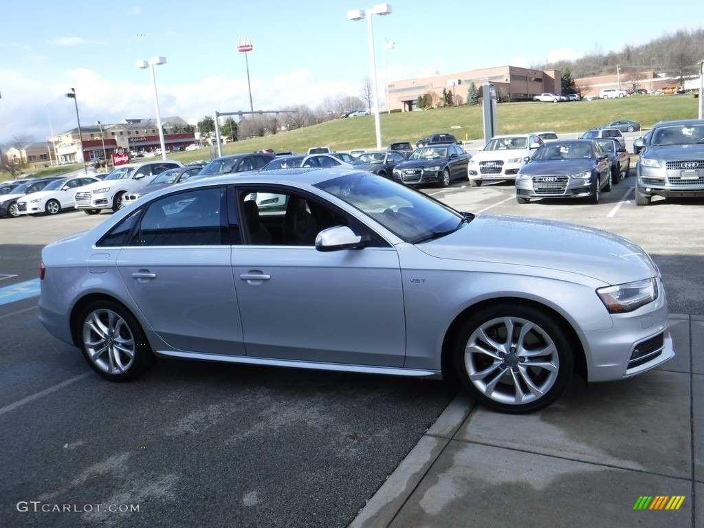 2014 S4 Prestige 3.0 TFSI quattro - Ice Silver Metallic / Black photo #9