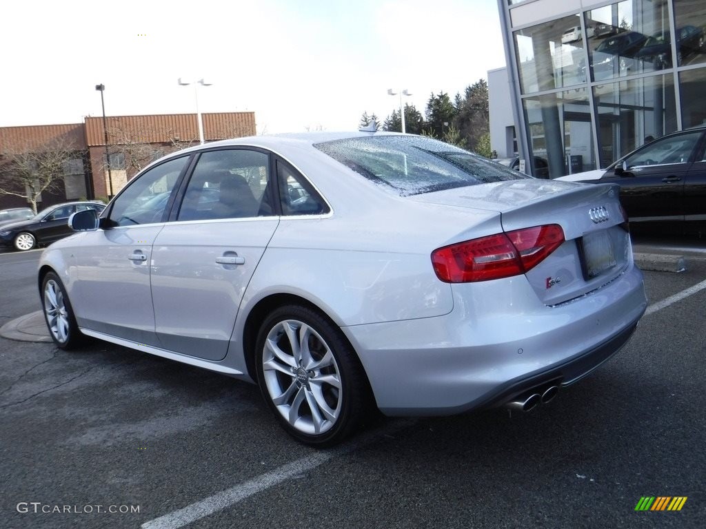 2014 S4 Prestige 3.0 TFSI quattro - Ice Silver Metallic / Black photo #13