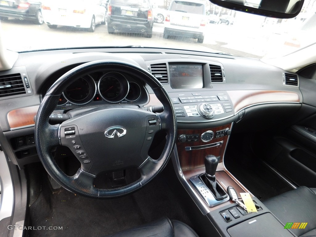 2008 M 35x AWD Sedan - Liquid Platinum Metallic / Graphite photo #12