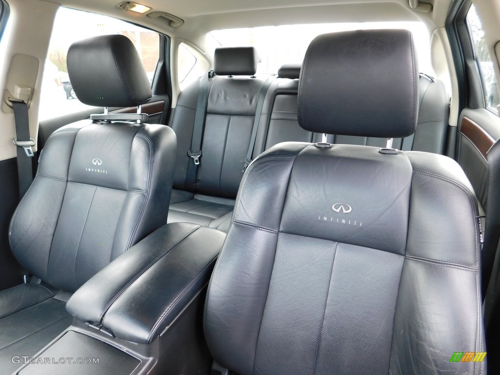 2008 M 35x AWD Sedan - Liquid Platinum Metallic / Graphite photo #13