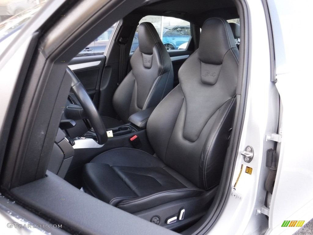 Black Interior 2014 Audi S4 Prestige 3.0 TFSI quattro Photo #119079047