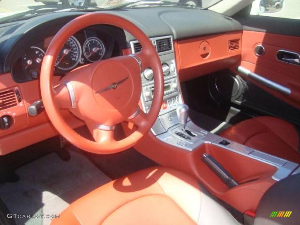 Dark Slate Gray/Cedar Interior 2004 Chrysler Crossfire Limited Coupe Photo #11907926
