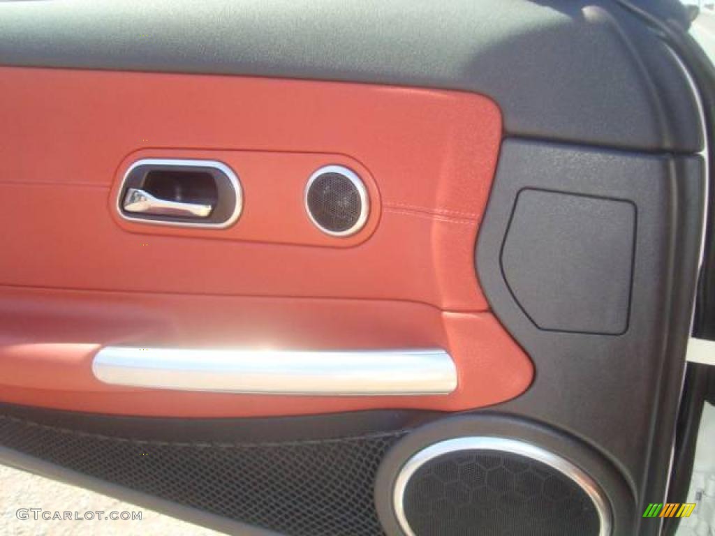 2004 Chrysler Crossfire Limited Coupe Dark Slate Gray/Cedar Door Panel Photo #11907936