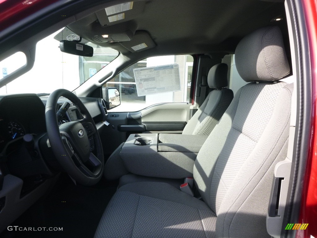 2017 F150 XLT SuperCab 4x4 - Ruby Red / Earth Gray photo #10
