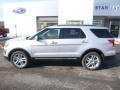 2017 Ingot Silver Ford Explorer Limited 4WD  photo #8