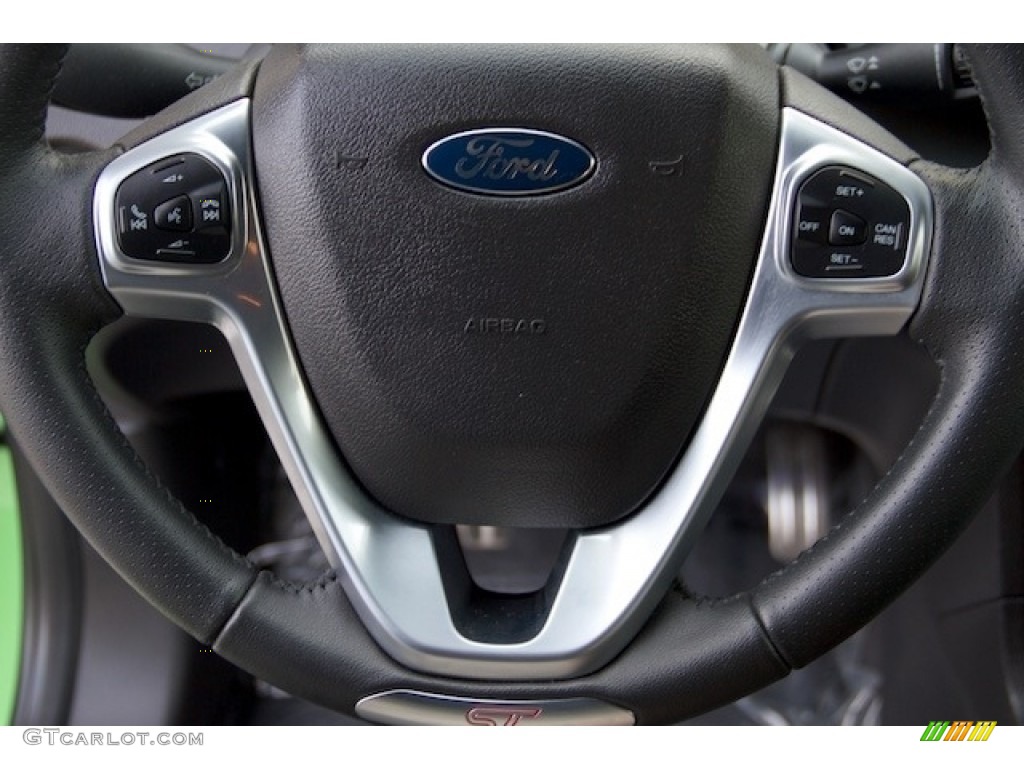 2014 Fiesta ST Hatchback - Green Envy / ST Recaro Smoke Storm photo #11
