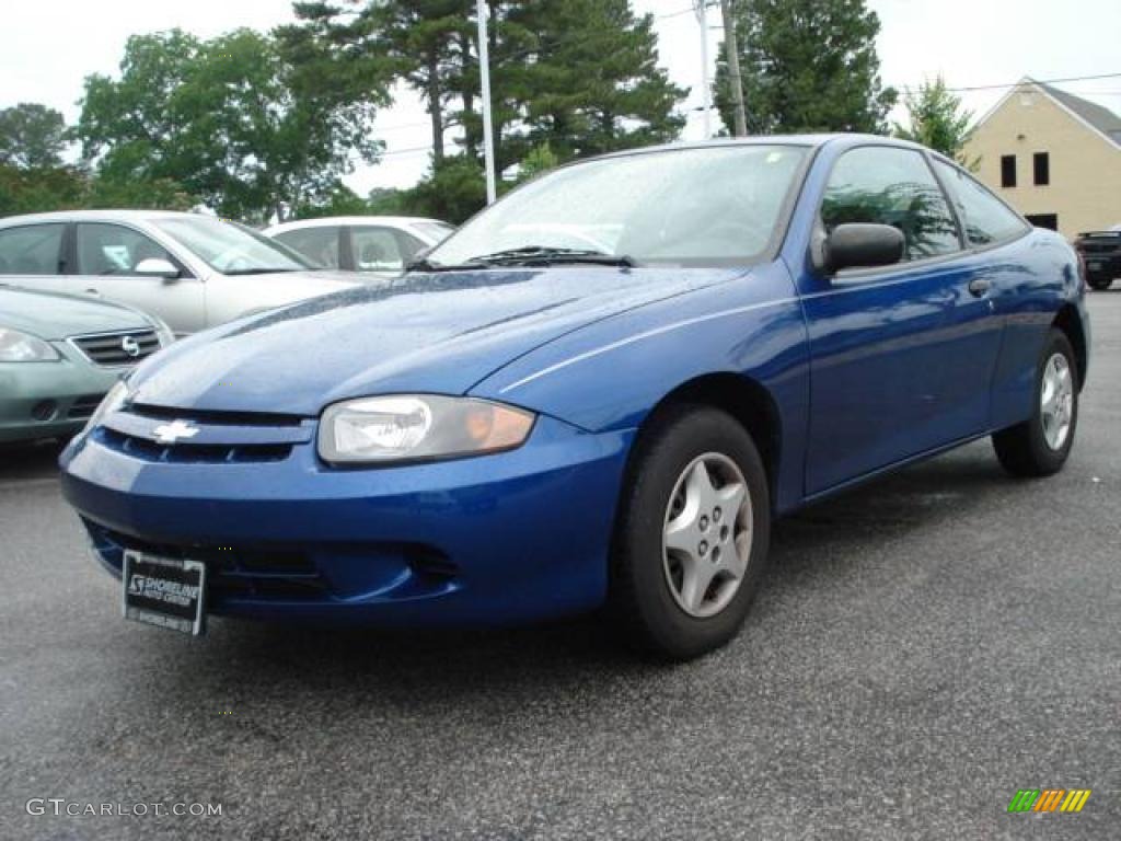 2003 Cavalier Coupe - Arrival Blue Metallic / Graphite Gray photo #1