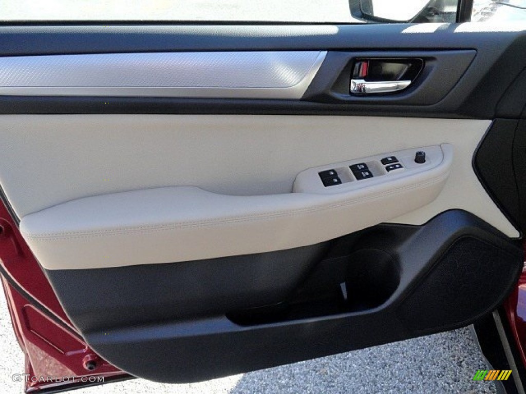 2017 Outback 2.5i Premium - Venetian Red Pearl / Warm Ivory photo #11