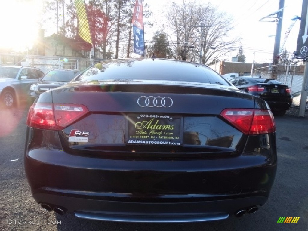 2009 S5 4.2 quattro - Sprint Blue Pearl Effect / Pearl Silver/Black Silk Nappa Leather photo #9