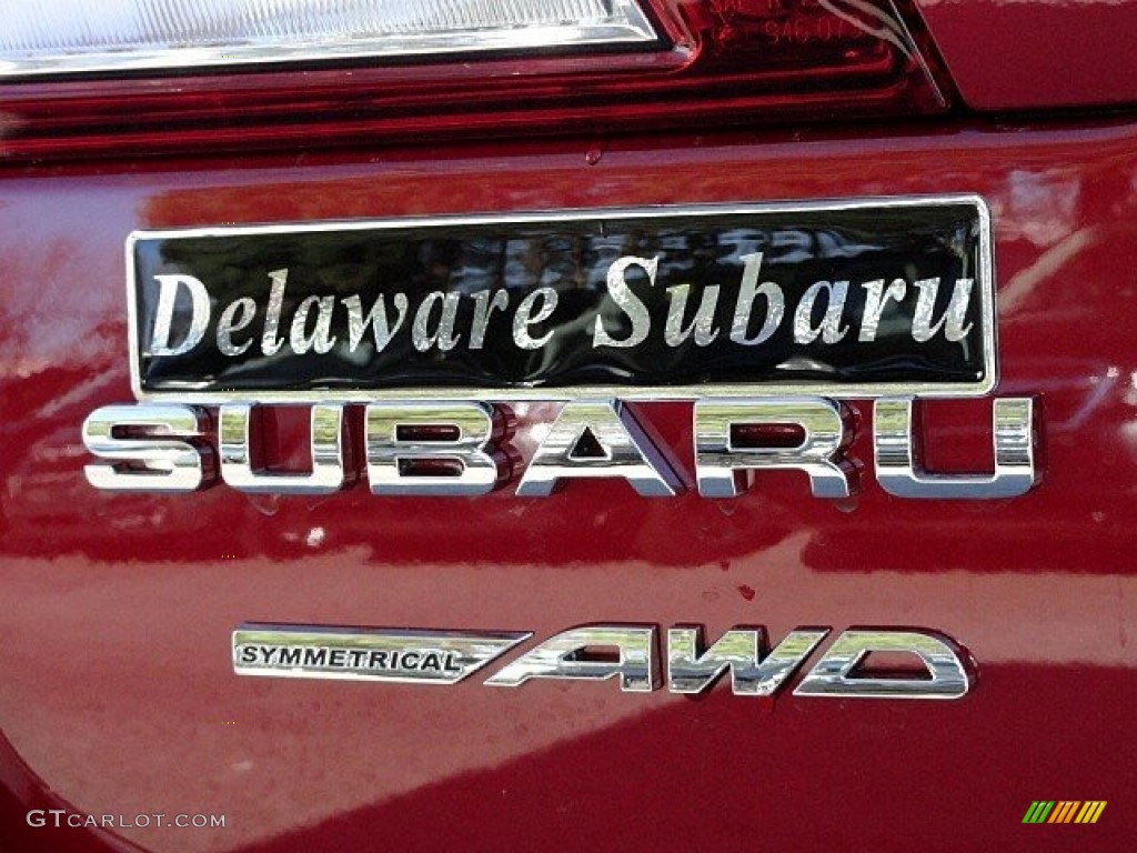 2017 Outback 2.5i Premium - Venetian Red Pearl / Warm Ivory photo #31