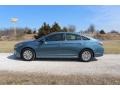 2016 Graphite Blue Pearl Hyundai Sonata Hybrid SE  photo #3