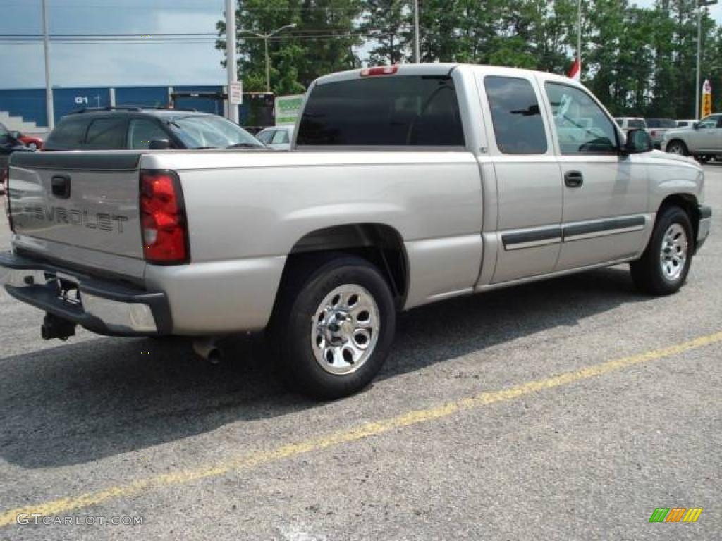 2006 Silverado 1500 LS Extended Cab - Sandstone Metallic / Medium Gray photo #6