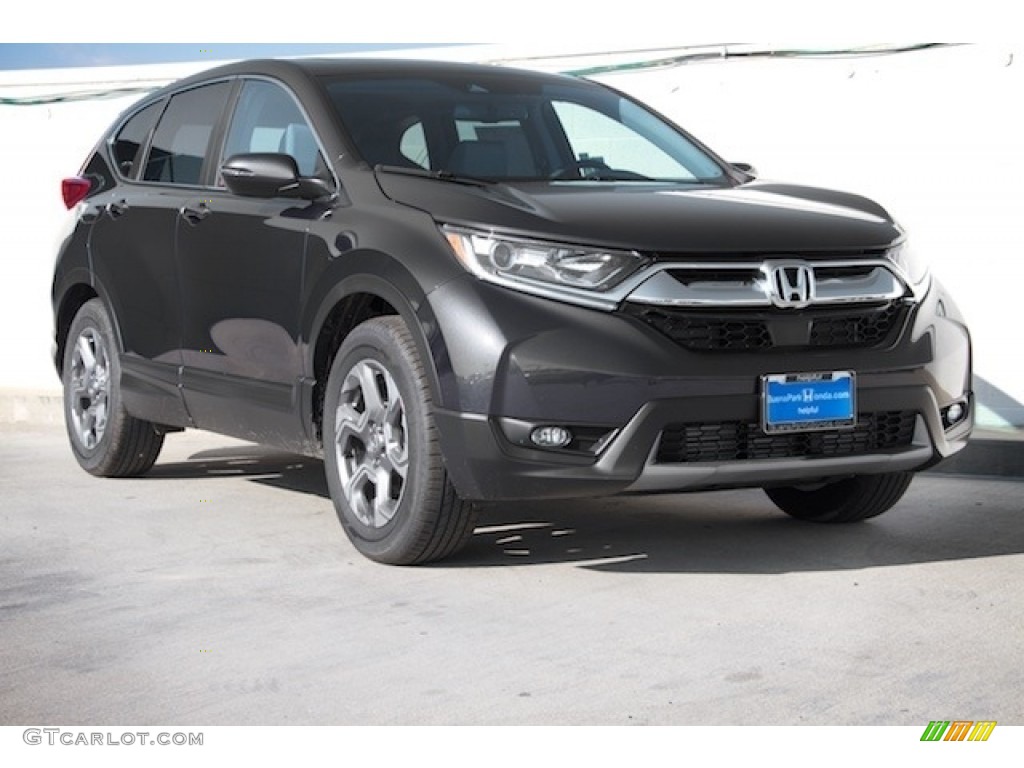 2017 CR-V EX-L - Gunmetal Metallic / Gray photo #1