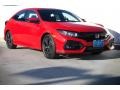 2017 Rallye Red Honda Civic EX Hatchback  photo #1