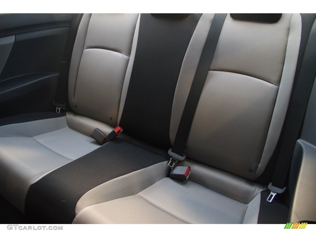 2017 Civic EX-T Coupe - Lunar Silver Metallic / Black/Gray photo #11