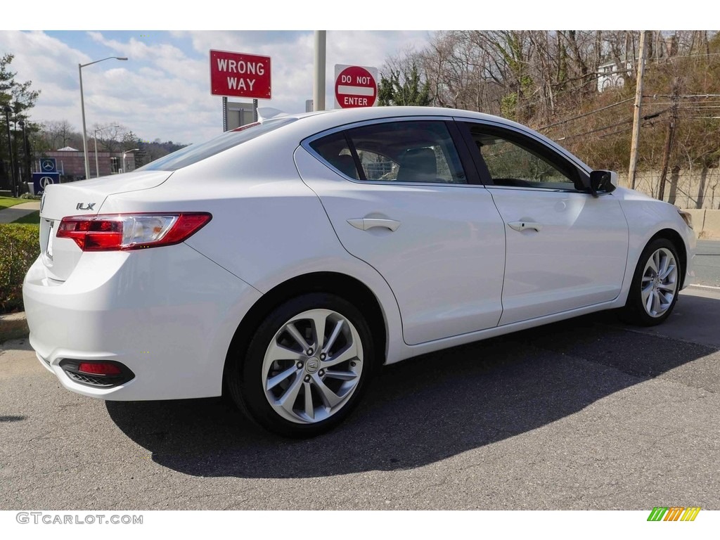 2017 ILX Premium - Bellanova White Pearl / Parchment photo #4