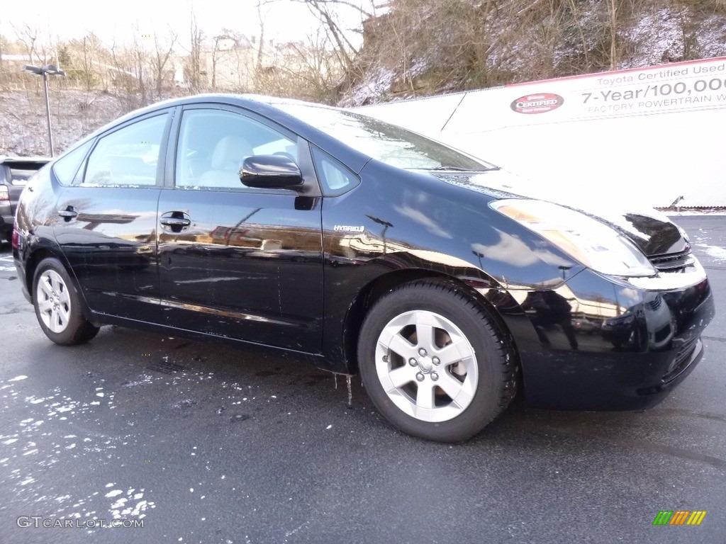 2006 Prius Hybrid - Black / Gray photo #1