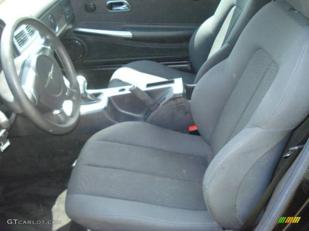 Dark Slate Grey Interior 2005 Chrysler Crossfire Coupe Photo #11908773