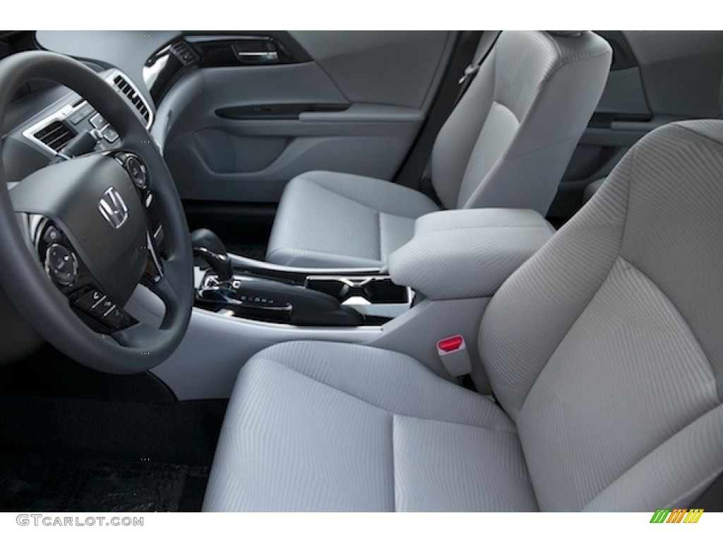 2017 Accord LX Sedan - Modern Steel Metallic / Gray photo #8