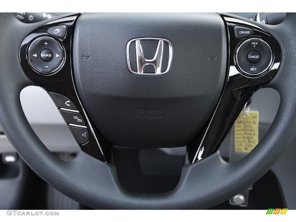2017 Accord LX Sedan - Modern Steel Metallic / Gray photo #9