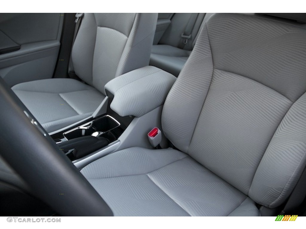 2017 Accord LX Sedan - Modern Steel Metallic / Gray photo #10