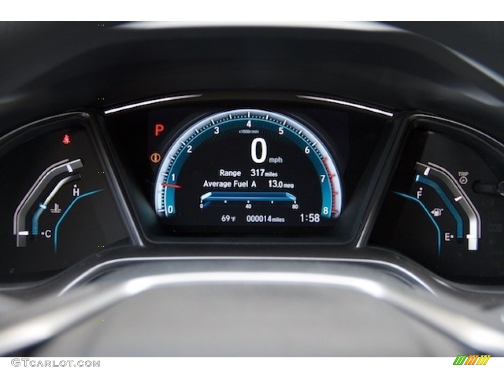 2017 Honda Civic EX Hatchback Gauges Photo #119090253