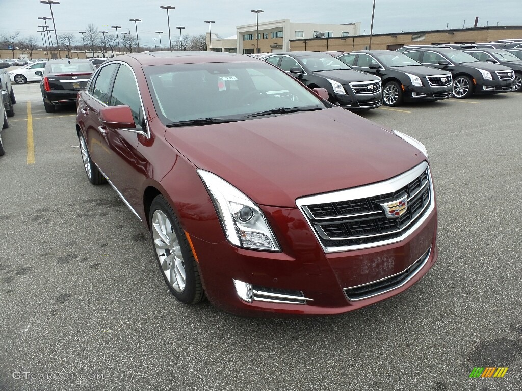 Red Passion Tintcoat 2017 Cadillac XTS Luxury AWD Exterior Photo #119090793