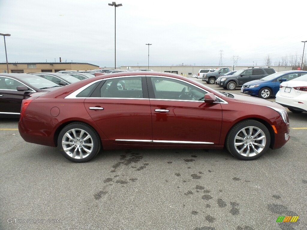 Red Passion Tintcoat 2017 Cadillac XTS Luxury AWD Exterior Photo #119090816
