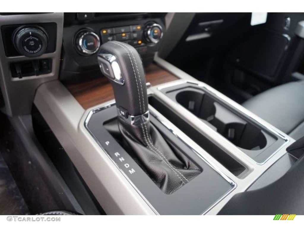 2017 F150 Lariat SuperCrew - Magnetic / Black photo #13