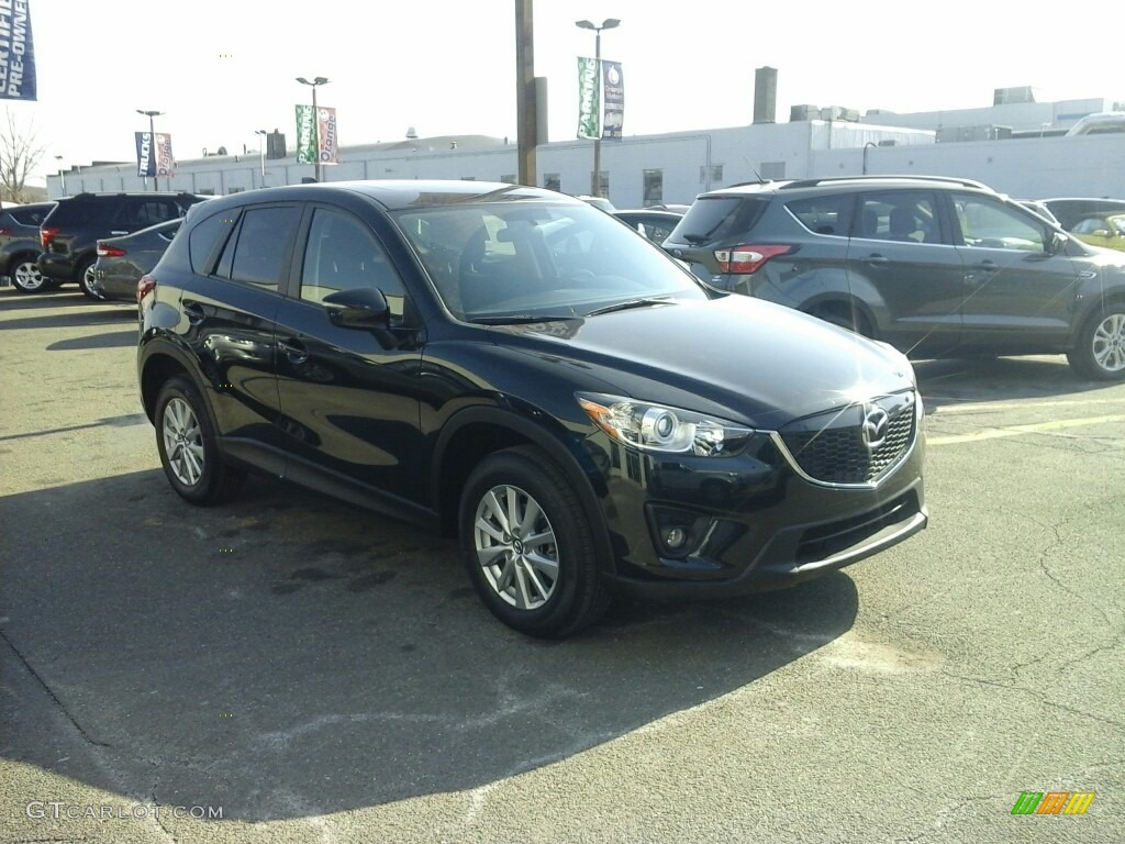 2015 CX-5 Touring - Jet Black Mica / Black photo #1