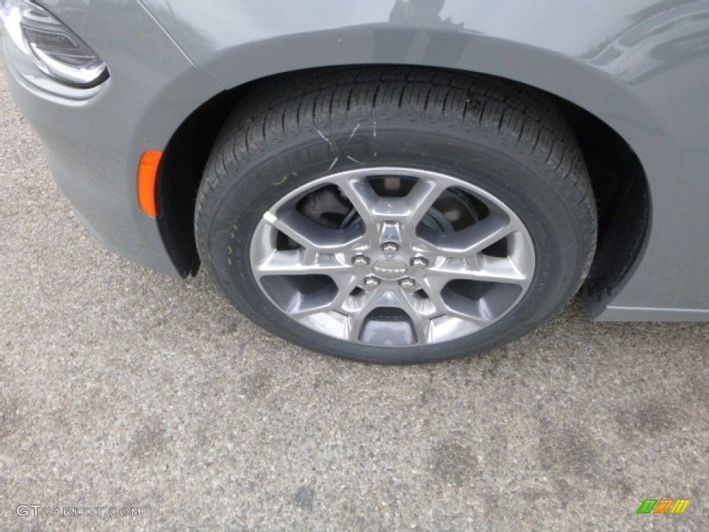 2017 Charger SXT AWD - Destroyer Grey / Black photo #2