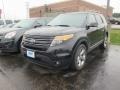 2015 Tuxedo Black Ford Explorer Limited 4WD  photo #3