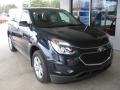 2017 Blue Velvet Metallic Chevrolet Equinox LS  photo #1