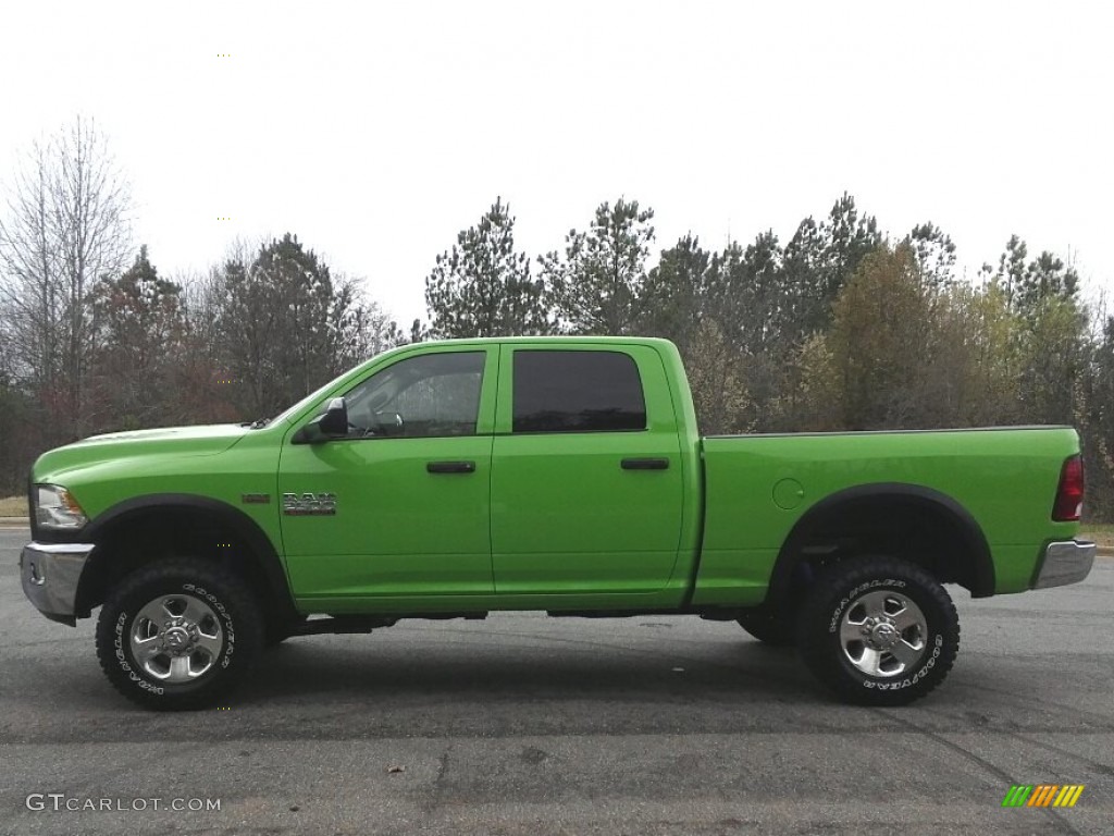2017 2500 Tradesman Crew Cab 4x4 - Hills Green / Black/Diesel Gray photo #1