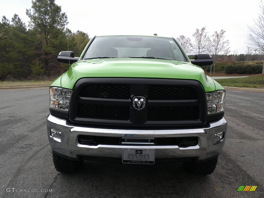 2017 2500 Tradesman Crew Cab 4x4 - Hills Green / Black/Diesel Gray photo #3