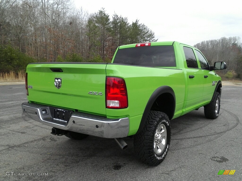 2017 2500 Tradesman Crew Cab 4x4 - Hills Green / Black/Diesel Gray photo #6