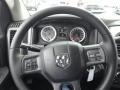 2017 Ram 2500 Black/Diesel Gray Interior Steering Wheel Photo