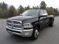 Brilliant Black Crystal Pearl - 3500 Laramie Crew Cab Dual Rear Wheel Photo No. 2