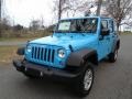 2017 Chief Blue Jeep Wrangler Unlimited Sport 4x4  photo #2